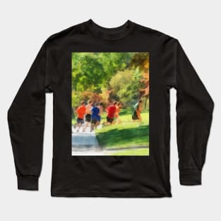 Jogging - Track Team Long Sleeve T-Shirt